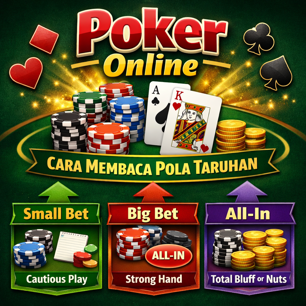 Poker Online: Cara Membaca Pola Taruhan untuk Meningkatkan Peluang Menang